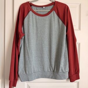 White Birch lightweight Sweatshirt. Large